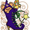 Curly Halloween Blocks 10 Embroidery Designs Quilt Blocks in  2 sizes - Image 9