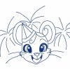 Patriotic Mice Outline 10 Machine Embroidery Designs - Image 8