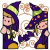 Curly Halloween Blocks 10 Embroidery Designs Quilt Blocks in  2 sizes - Image 10