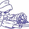 Bluework Thanksgiving Kids 10 Machine Embroidery Designs - Image 10