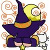 Curly Halloween Blocks 10 Embroidery Designs Quilt Blocks in  2 sizes - Image 11