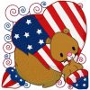 Patriotic Friends Blocks 10 Machine Embroidery Designs - Image 10