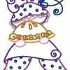 Curly Thanksgiving Sunbonnets 10 Embroidery Designs - Image 10