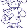 Bluework Girls 10 Machine Embroidery Designs - Image 4