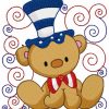 Patriotic Friends Blocks 10 Machine Embroidery Designs - Image 11