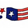 Hurray I´m In The USA 14 Patriotic Machine Embroidery Designs - Image 14