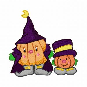 Halloween Living Pumpkins 10 Machine Embroidery Designs