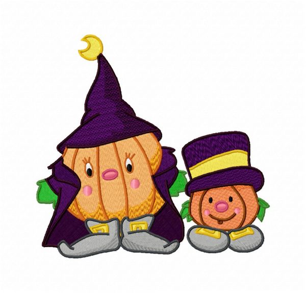 Halloween Living Pumpkins 10 Machine Embroidery Designs