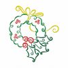 Art Deco Christmas Time 10 Machine Embroidery Designs in 3 sizes Colorline - Image 2
