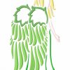 Beautiful Outline Angels 10 Machine Embroidery Designs - Image 4