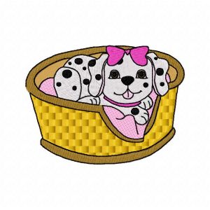 101 Dalmatians Inspired 12 Machine Embroidery Designs in 3 sizes