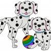 101 Dalmatians Inspired 12 Machine Embroidery Designs on CD in 3 sizes - Image 8