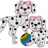 101 Dalmatians Inspired 12 Machine Embroidery Designs on CD in 3 sizes - Image 6