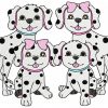 101 Dalmatians Inspired 12 Machine Embroidery Designs on CD in 3 sizes - Image 5