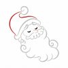 Art Deco Christmas Time 10 Machine Embroidery Designs in 3 sizes Colorline - Image 4