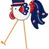 4th of July Patchy Roosters 10 Machine Embroidery Designs - Image 5