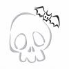 Outline Halloween 10 Machine Embroidery Designs - Image 6
