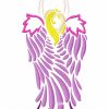 Beautiful Outline Angels 10 Machine Embroidery Designs - Image 7