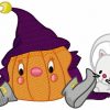 Halloween Living Pumpkins 10 Machine Embroidery Designs - Image 8