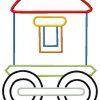 Applique Train 10 Machine Embroidery Designs - Image 9