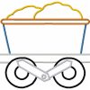 Applique Train 10 Machine Embroidery Designs - Image 10