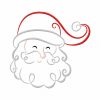 Art Deco Christmas Time 10 Machine Embroidery Designs in 3 sizes Colorline - Image 9