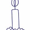 Bluework Thanksgiving - Set 1  10 Machine Embroidery Designs - Image 11