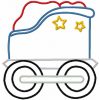 Applique Train 10 Machine Embroidery Designs - Image 11