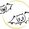Outline Halloween 10 Machine Embroidery Designs - Image 2