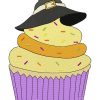 Halloween Cupcakes 8 Machine Embroidery Designs - Image 3