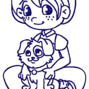 Bluework My Puppy 9 Embroidery Designs 4 sizes