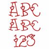 4 My Love Font Machine Embroidery Designs - Image 4