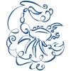 Art Deco Zodiac 12 Machine Embroidery Designs on multi-formatted CD in 5 sizes - Image 11