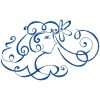 Art Deco Zodiac 12 Machine Embroidery Designs on multi-formatted CD in 5 sizes - Image 8