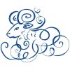 Art Deco Zodiac 12 Machine Embroidery Designs on multi-formatted CD in 5 sizes - Image 5