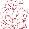 Art Deco 12 days of Christmas Machine Embroidery Designs in 7 sizes - Image 3