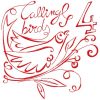 Art Deco 12 days of Christmas Machine Embroidery Designs in 7 sizes - Image 5