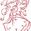 Art Deco 12 days of Christmas Machine Embroidery Designs in 7 sizes - Image 10