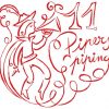 Art Deco 12 days of Christmas Machine Embroidery Designs in 7 sizes - Image 9
