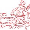 Art Deco 12 days of Christmas Machine Embroidery Designs in 7 sizes - Image 13
