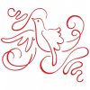 Art Deco Birds 10 Machine Embroidery Designs - Image 4