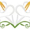 Art Deco Calas Kit 10 Machine Embroidery Designs in 5 sizes - Image 7