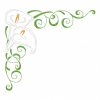 Art Deco Calas Kit 10 Machine Embroidery Designs in 5 sizes - Image 2