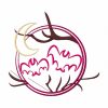 Art Deco Halloween 10 Machine Embroidery Designs Colorline in 4 sizes - Image 4