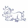 Art Deco Horses 10 Machine Embroidery Designs 4 sizes - Image 8