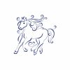 Art Deco Horses 10 Machine Embroidery Designs 4 sizes - Image 9