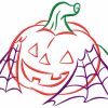 Art Deco Halloween 10 Machine Embroidery Designs Colorline in 4 sizes - Image 2