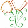 Art Deco Poppy 10 Machine Embroidery Designs in 4 sizes - Image 10