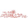 Art Deco Roses 10 Machine Embroidery Designs in 7 sizes - Image 9