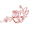 Art Deco Roses 10 Machine Embroidery Designs in 7 sizes - Image 8